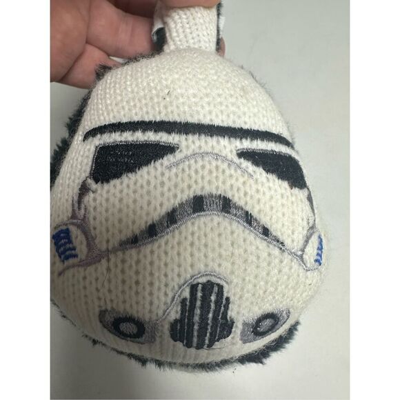 DISNEY PARKS STAR WARS STORM TROOPER EAR MUFFS ADJUSTABLE ONE SIZE KNIT/FLEECE - Picture 7 of 7